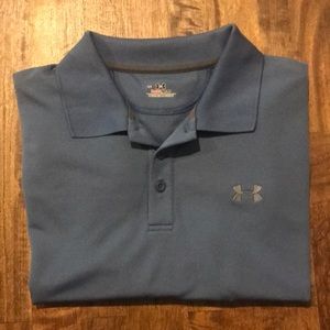 Dusty Blue Under Armour Polo